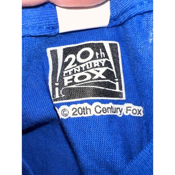 Bartman Blue T-Shirt XL 100% Cotton 20th Century Fox - Picture 5 of 5